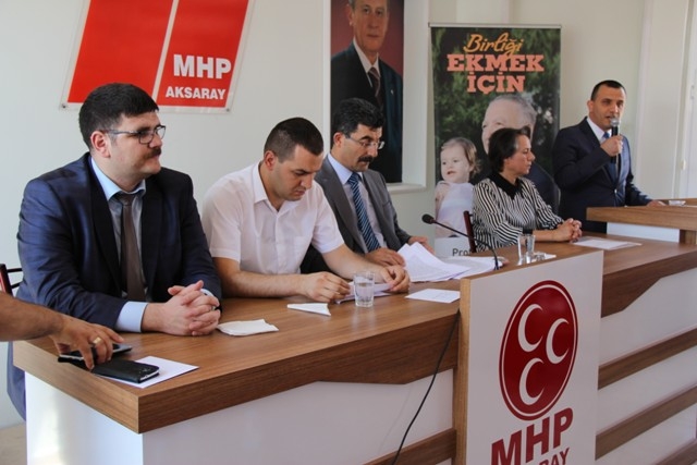 MHP`de bayramlaşma yapıldı