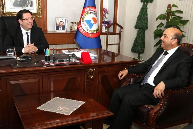 Milli Eğitim Müdürü Kartal Başkan Yazgı`yı ziyaret etti
