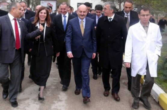 MÜEZZİNOĞLU AKSARAY DEVLET HASTANESİNİ DENETLEDİ