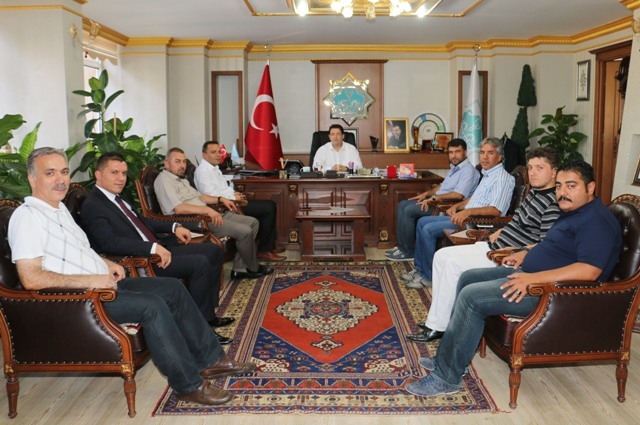 MÜSİAD Heyetinden Başkan Yazgı`ya Ziyaret