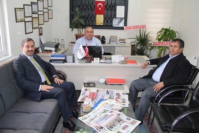 Nutku Akın`dan gazetemize ziyaret