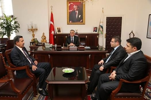 Ortaköylüler Derneğinden Vali Ataklı`ya  Ziyaret 