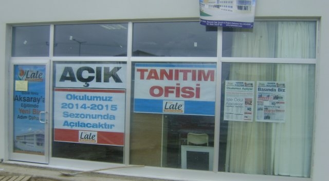 Özel Lale Eğitim Kurumlarının Tanıtım Bürosu Açıldı