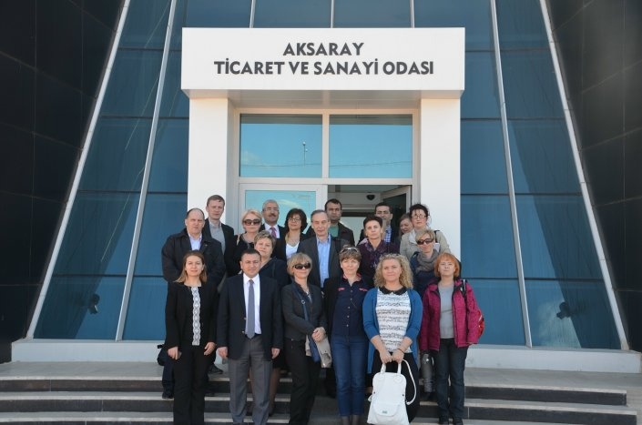 Polonya`dan Gelen Eğitmenler ATSO`yu ziyaret etti