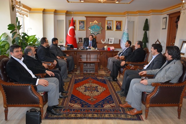 Prof. Dr. Necmettin Erbakan Vakfı Başkan Yazgı`ya ziyaret