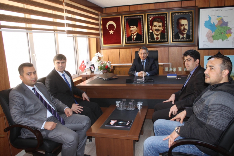 Sağlık-Sen`den İl Genel Meclis Başkanı M.Muammer Tüzün`e ziyaret