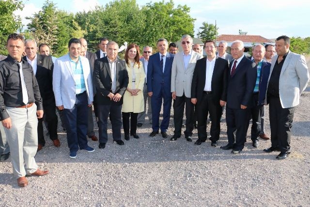 Şamdan et ve balık lokantası protokol üyeleri tarafından hizmete açıldı