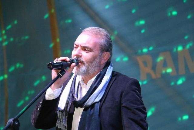 Sanatçı Aykut Kuşkaya Geceye Renk Kattı