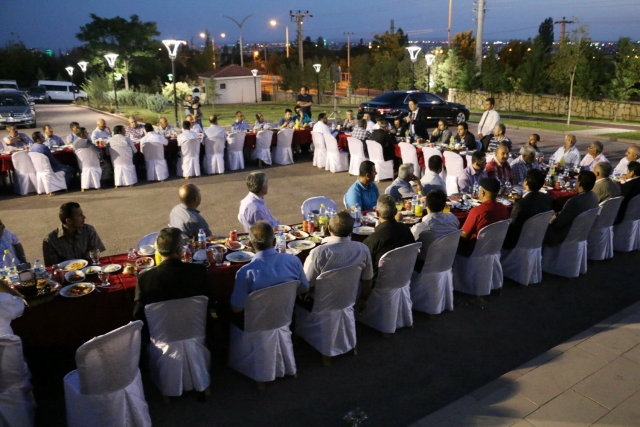 Sosyal Tesisin Bu Seferki Konukları Mahalle Muhtarları Oldu