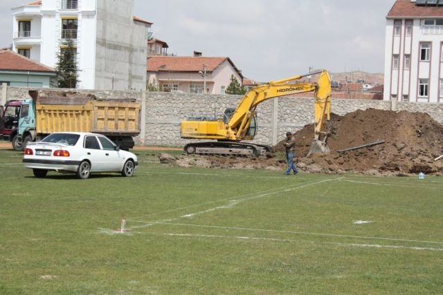 Taraftar Atatürk Stadı`na veda etti
